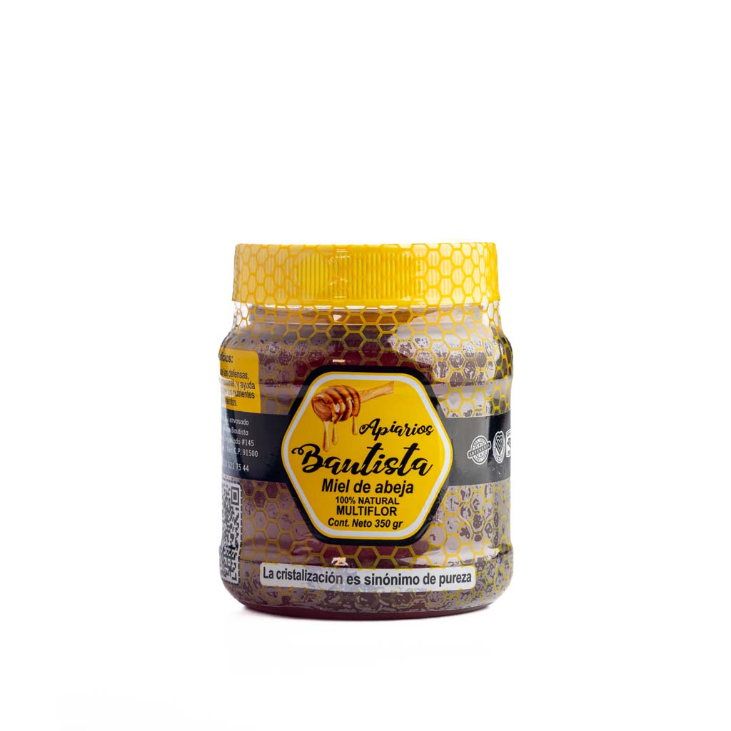 Miel de Abeja Multiflor 350grs