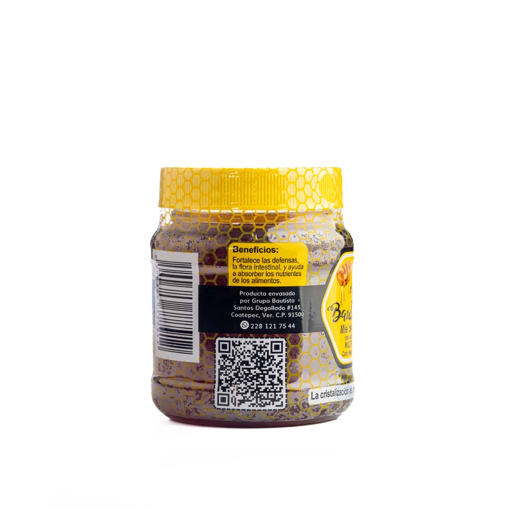 Miel de Abeja Multiflor 350grs