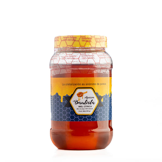 Miel de Cítrico 650grs