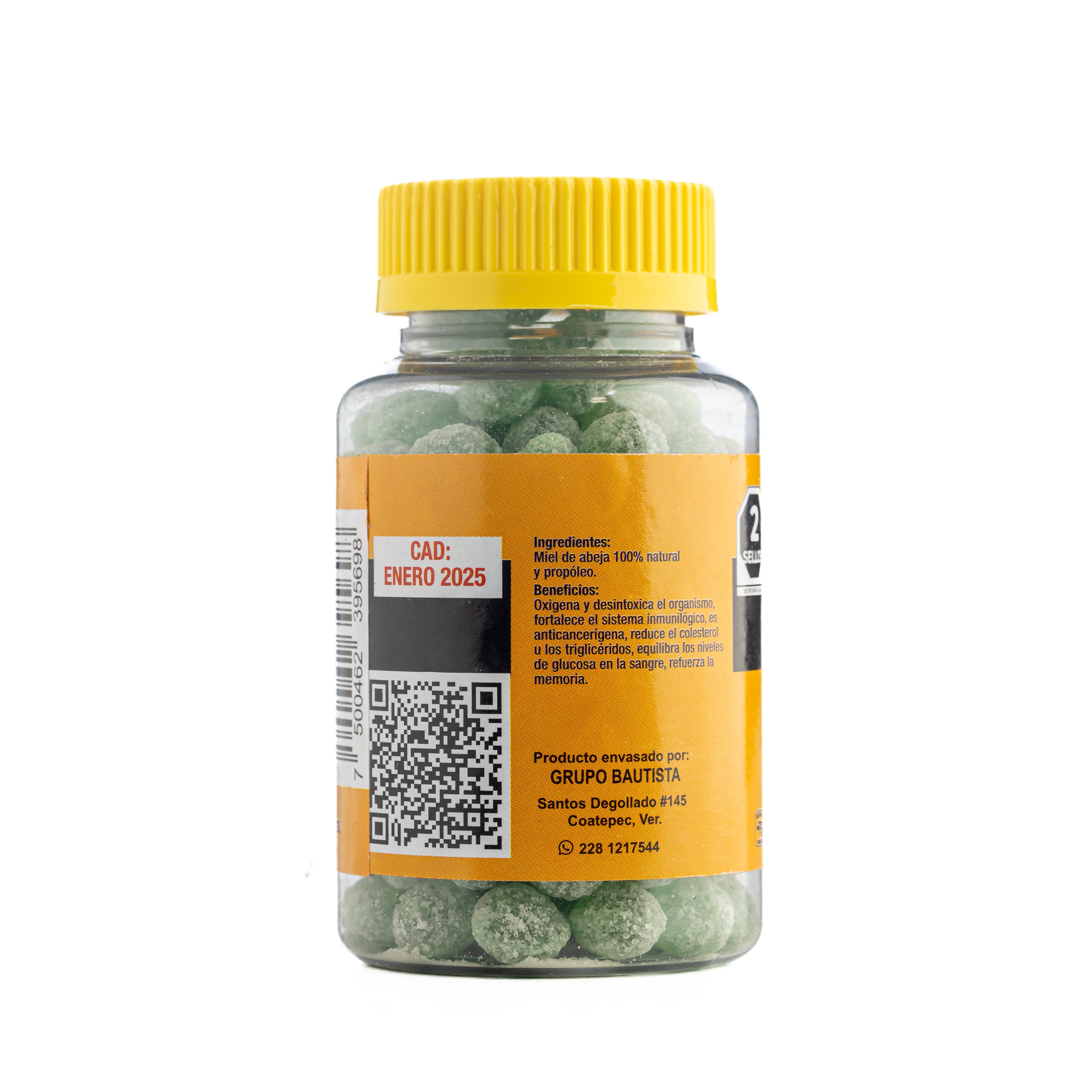 Frasco Perlas Clorofila 150grs