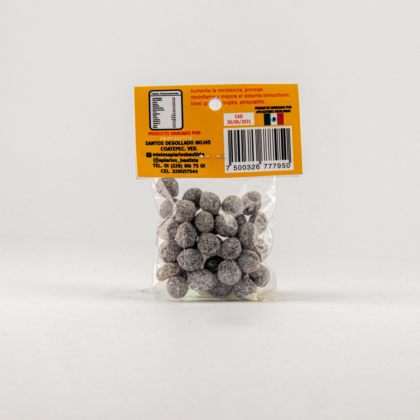 Caramelos Propoleo Miel y Eucalipto 30grs